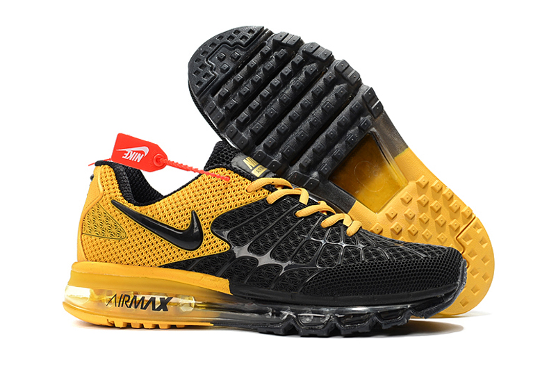 Nike Air Max Emergent Black Yellow Shoes